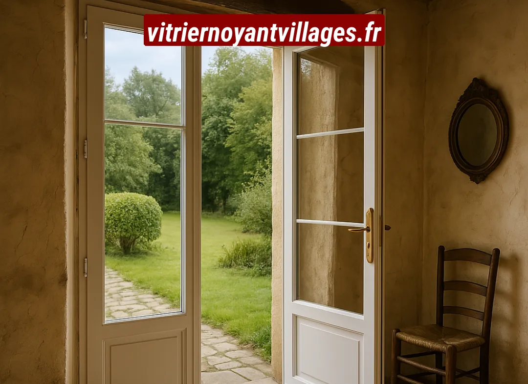 Installation de fenêtre en PVC Noyant-Villages